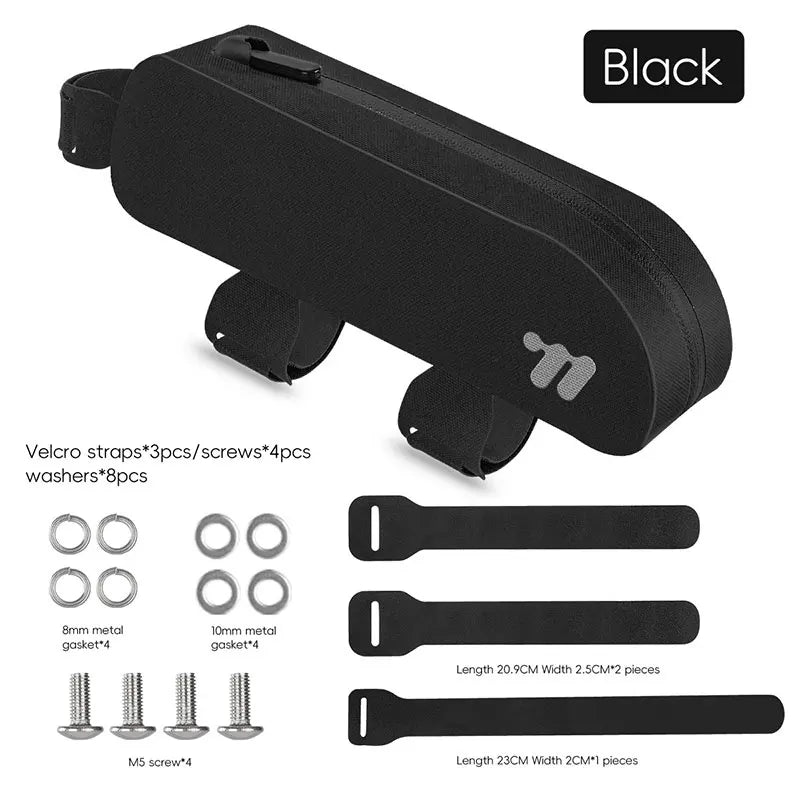 West Biking Top Tube Bag TPU Front Bike Storage Waterproof