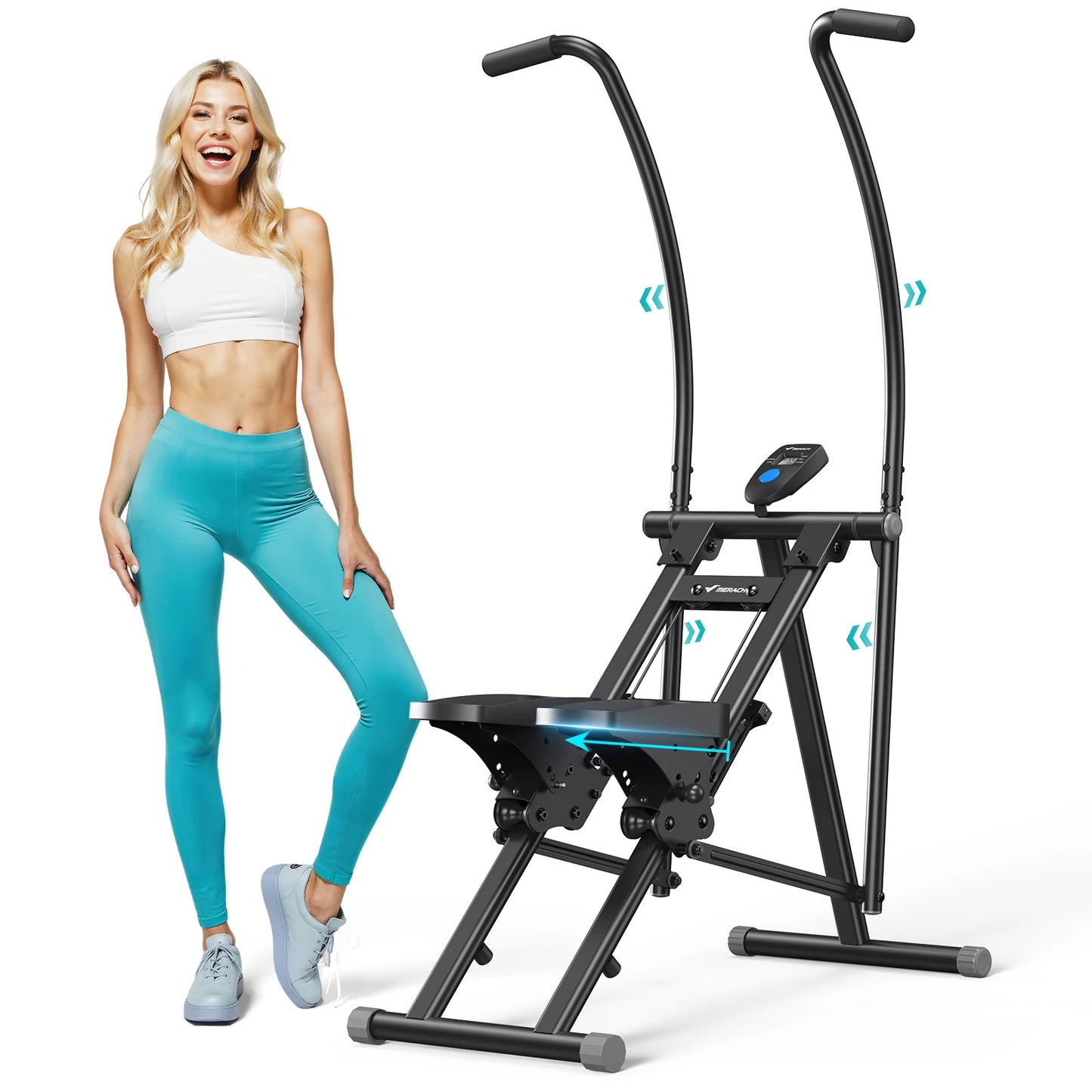MERACH Stair Stepper Home Gym Full Body Climber Compact Folding