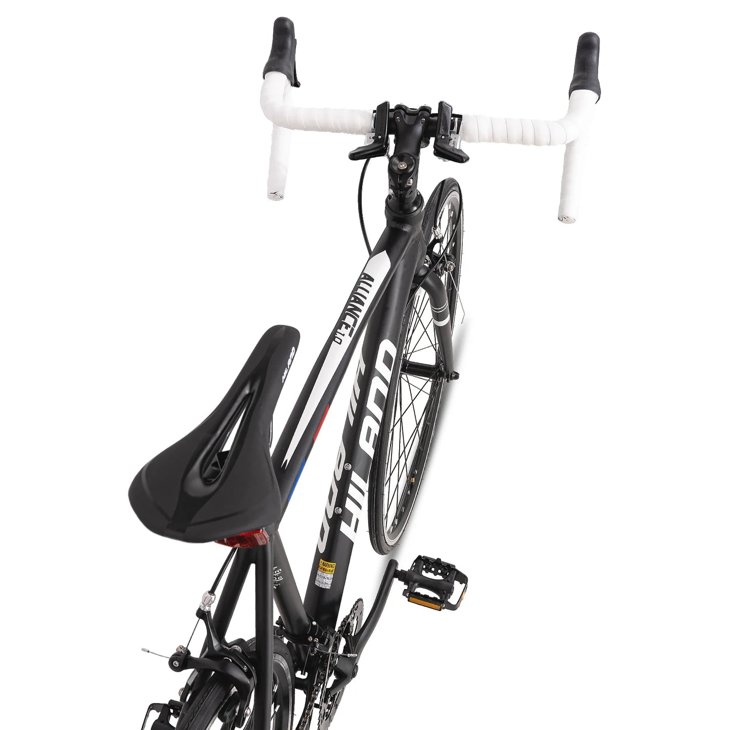Hiland Road Bike 14 Speed Lightweight Aluminum Frame For Commuting