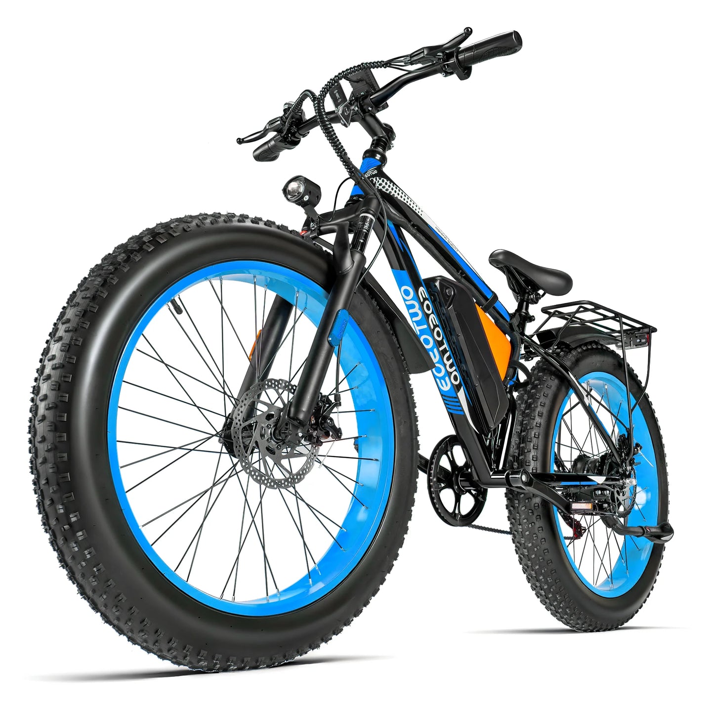 EOEOTWO Electric Bike 1500W Peak Fat Tire Ebike For Adults 30 MPH