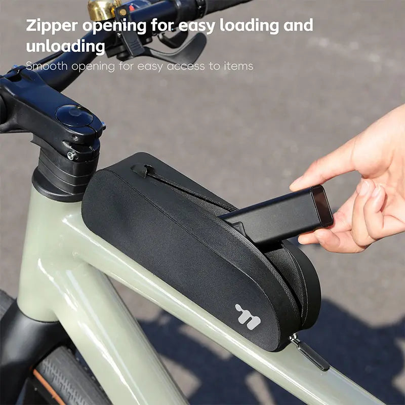 West Biking Top Tube Bag TPU Front Bike Storage Waterproof