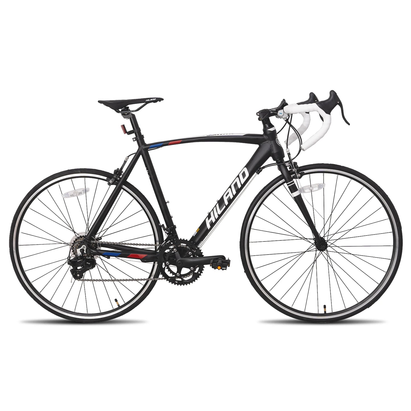 Hiland Road Bike 14 Speed Lightweight Aluminum Frame For Commuting