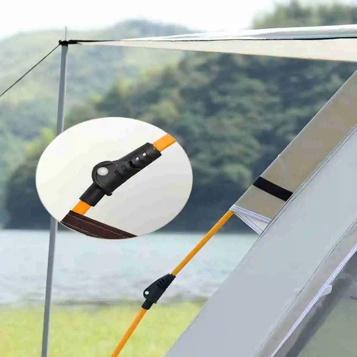 Pakicetus Quick Automatic Opening Camping Tent With Two Doors And Windows