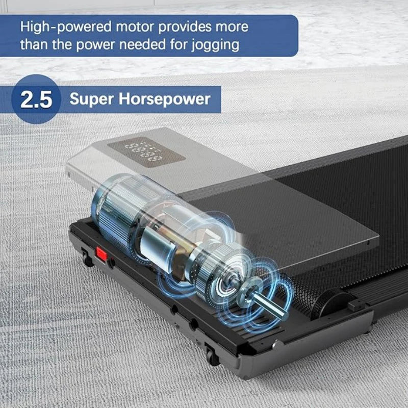 Superun 2.5HP Home Treadmill With LCD Display Bluetooth