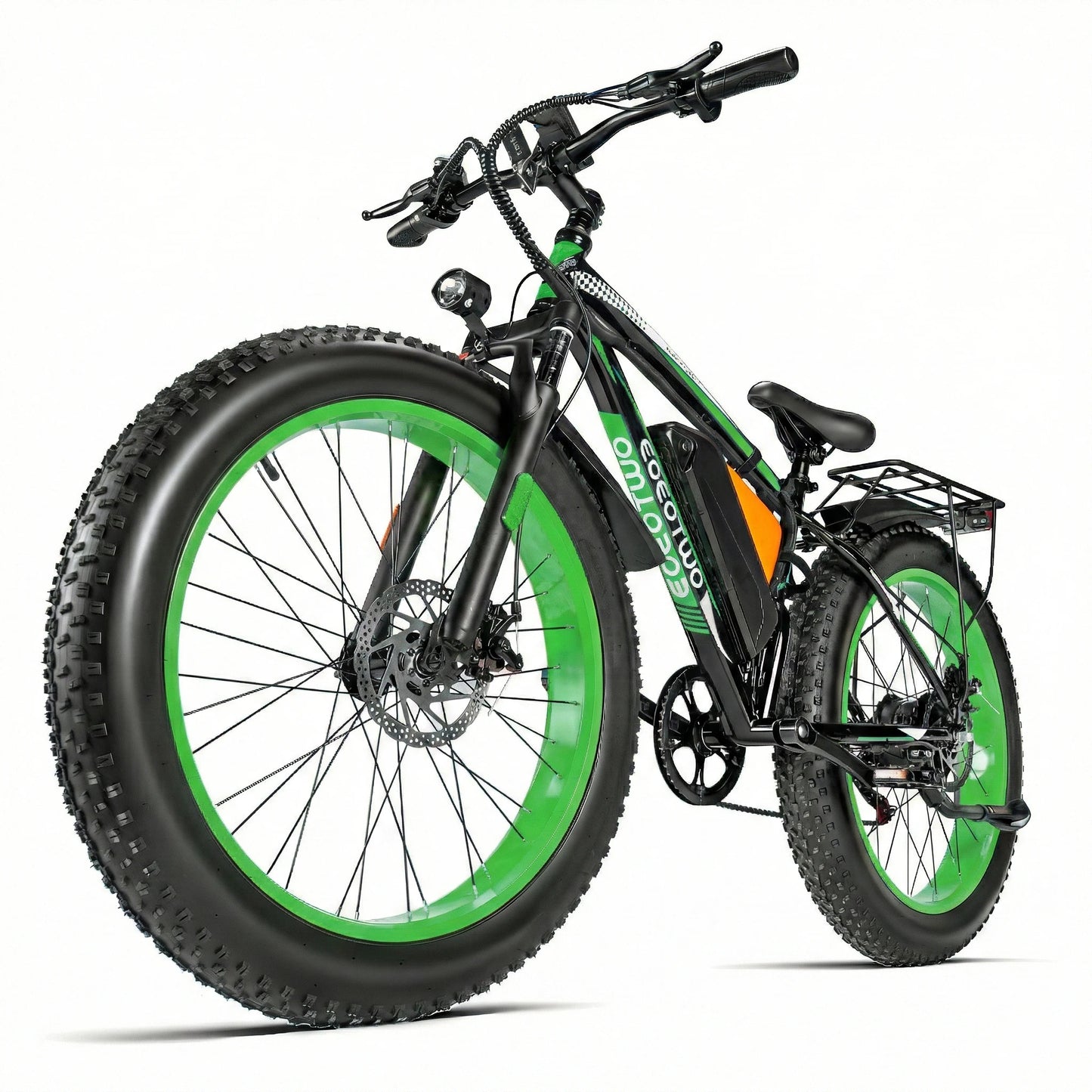 EOEOTWO Electric Bike 1500W Peak Fat Tire Ebike For Adults 30 MPH