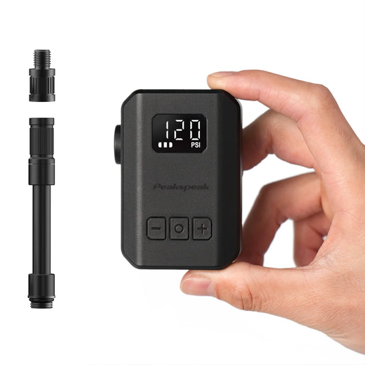 Topump TB2 Pro Electric Mini Portable Cordless Bike Tire Pump With Display