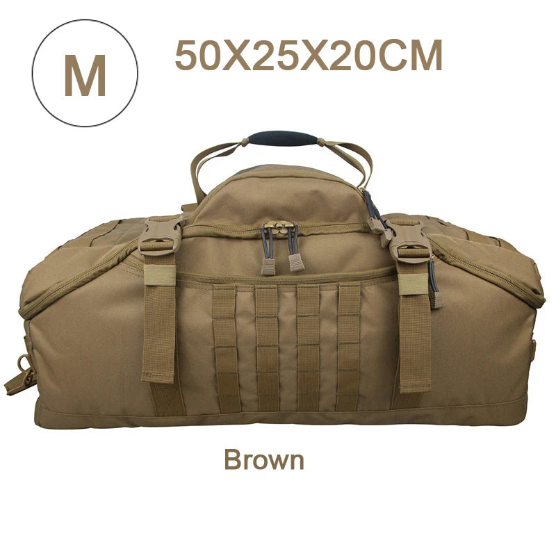 LQARMY Outdoor Molle Tactical Backpack for Hiking and Travel