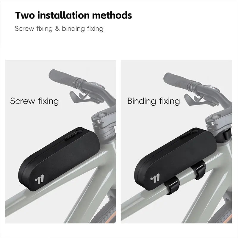 West Biking Top Tube Bag TPU Front Bike Storage Waterproof